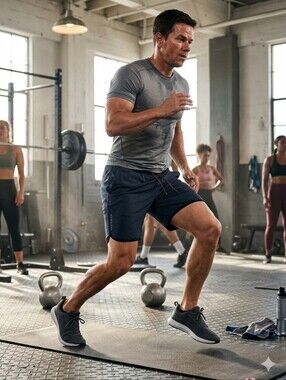 Municipal Mens Athletic Shorts with Contrast Drawstring